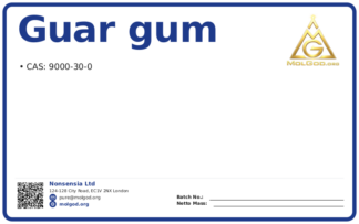 CAS 9000-30-0, CAS 9000-30-0 — chemical product label