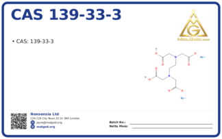 CAS 139-33-3, CAS 139-33-3 — chemical product label