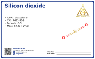 CAS 7631-86-9, CAS 7631-86-9 — chemical product label