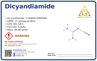 CAS 461-58-5, CAS 461-58-5 — chemical product label