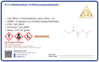 CAS 141-98-0, CAS 141-98-0 — chemical product label