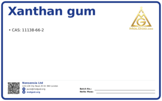 CAS 11138-66-2, CAS 11138-66-2 — chemical product label