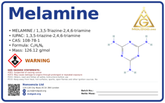 CAS 108-78-1, CAS 108-78-1 — chemical product label