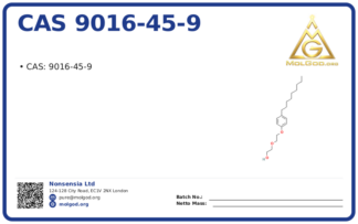 CAS 9016-45-9, CAS 9016-45-9 — chemical product label