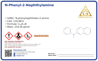 CAS 135-88-6, CAS 135-88-6 — chemical product label