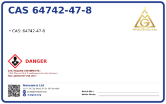 CAS 64742-47-8, CAS 64742-47-8 — chemical product label