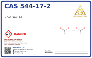 CAS 544-17-2, CAS 544-17-2 — chemical product label