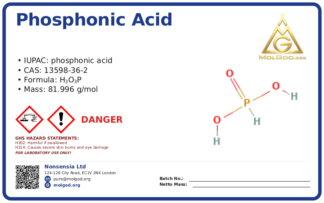 CAS 13598-36-2, CAS 13598-36-2 — chemical product label