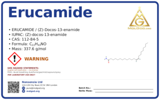 CAS 112-84-5, CAS 112-84-5 — chemical product label