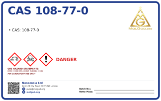 CAS 108-77-0, CAS 108-77-0 — chemical product label