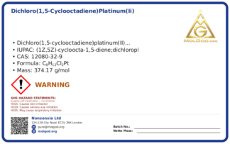 凯立新材料215 (1,5 (CAS 12080-32-9), CAS 12080-32-9 — chemical product label
