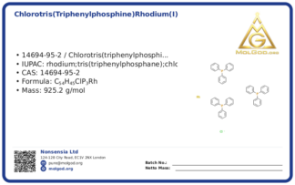 CAS 14694-95-2, CAS 14694-95-2 — chemical product label