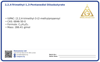 十六碳醇酯-宏业控股集团有限公司-二氧化硫脲 (CAS 6846-50-0), CAS 6846-50-0 — chemical product label