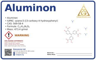 CAS 569-58-4, CAS 569-58-4 — chemical product label