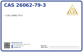 CAS 26062-79-3, CAS 26062-79-3 — chemical product label