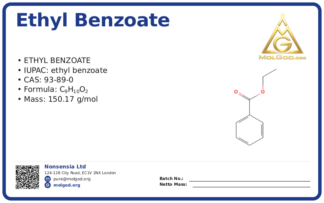CAS 93-89-0, CAS 93-89-0 — chemical product label
