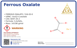 CAS 6047-25-2, CAS 6047-25-2 — chemical product label