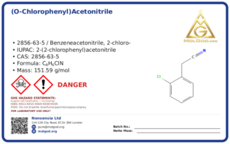 CAS 2856-63-5, CAS 2856-63-5 — chemical product label