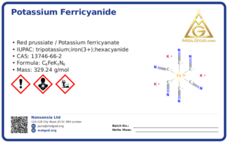 CAS 13746-66-2, CAS 13746-66-2 — chemical product label