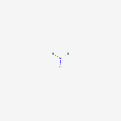 Szkielet 2D Ammonia, anhydrous (CAS 7664-41-7), CAS 7664-41-7, wzór H3N