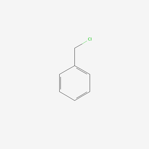 Szkielet 2D Α-chlorotoluene (CAS 100-44-7), CAS 100-44-7, wzór C7H7Cl