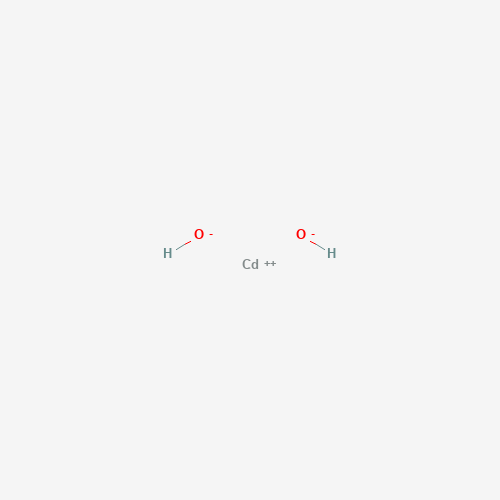 Szkielet 2D Cadmium hydroxide (CAS 21041-95-2), CAS 21041-95-2, wzór CdH₂O₂
