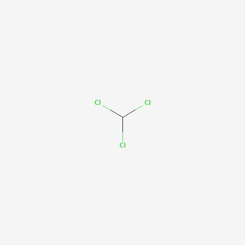 Szkielet 2D Chloroform (CAS 67-66-3), CAS 67-66-3, wzór CHCl3