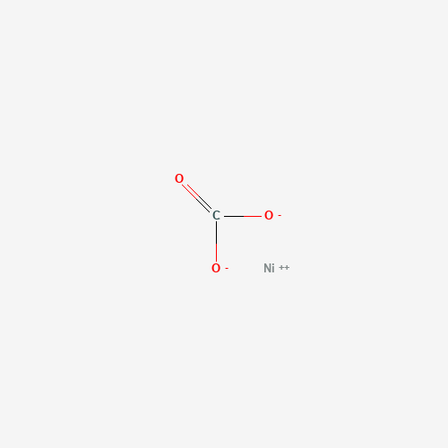 Szkielet 2D Nickel carbonate (CAS 3333-67-3), CAS 3333-67-3, wzór CNiO₃