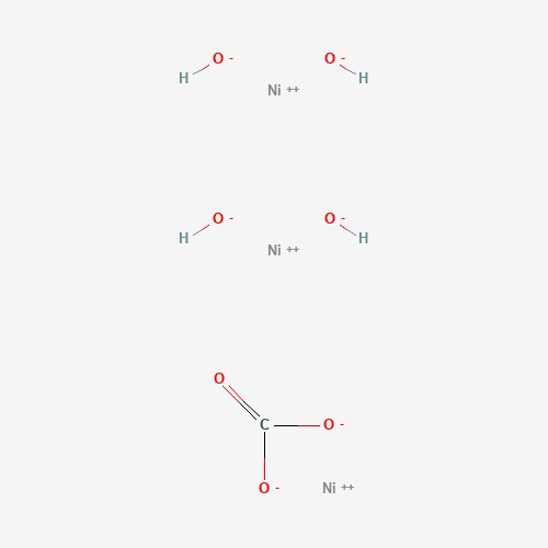 Szkielet 2D Nickel carbonate (CAS 12607-70-4), CAS 12607-70-4, wzór CH₄Ni₃O₇