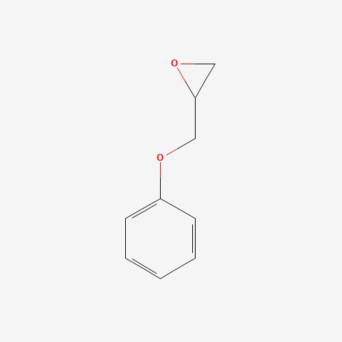 Szkielet 2D Phenyl glycidyl ether (CAS 122-60-1), CAS 122-60-1, wzór C9H10O2