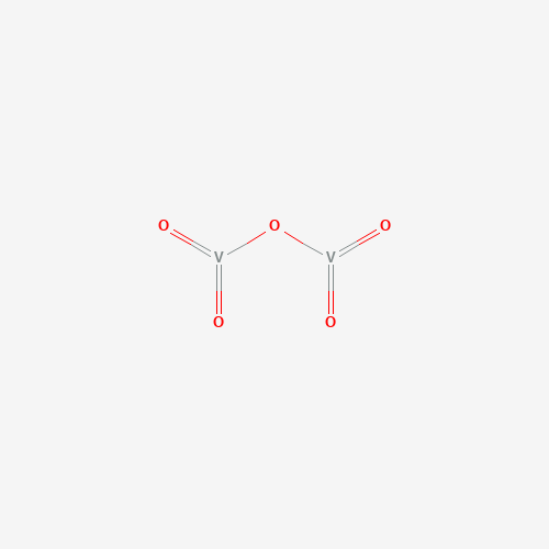 Szkielet 2D Divanadium pentaoxide (CAS 1314-62-1), CAS 1314-62-1, wzór O₅V₂