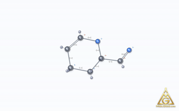 Acrolein dimer (CAS 100-73-2) – 2D structure, MolGod Viewer