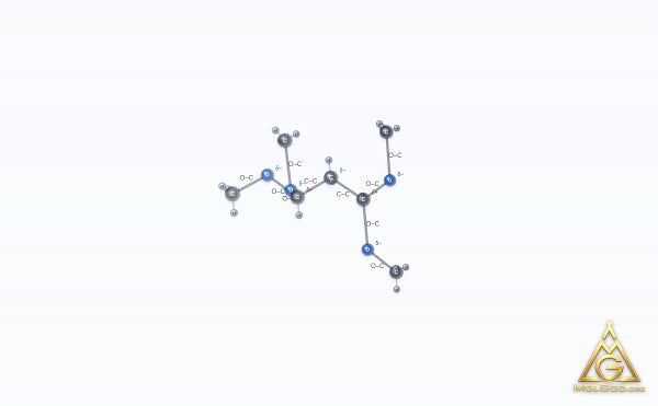 Tetramethoxypropane (CAS 102-52-3) – 2D structure, MolGod Viewer