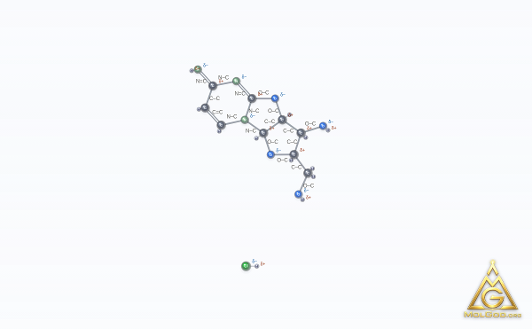 Ancitabine Hydrochloride (CAS 10212-25-6) – 2D structure, MolGod Viewer