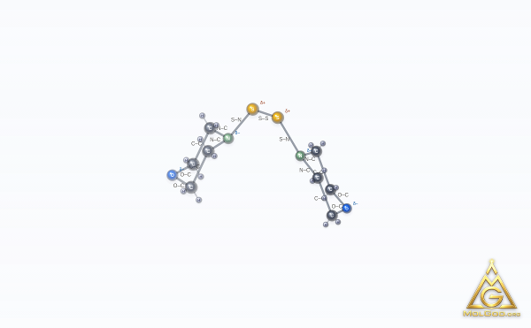 Dtdm (CAS 103-34-4) – 2D structure, MolGod Viewer