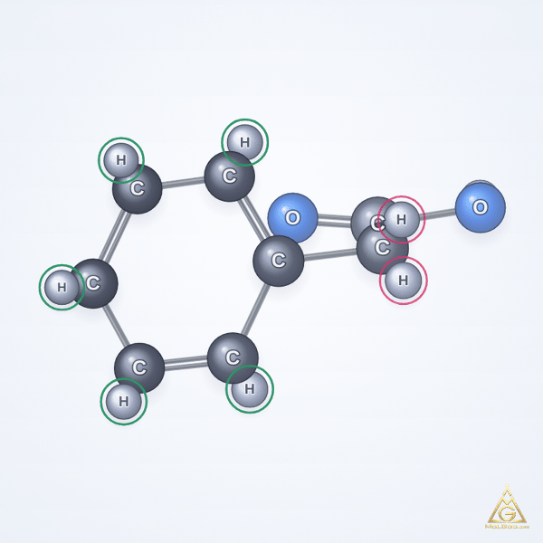 Phenylacetic Acid (CAS 103-82-2) – ball-and-stick 3D model, MolGod Viewer
