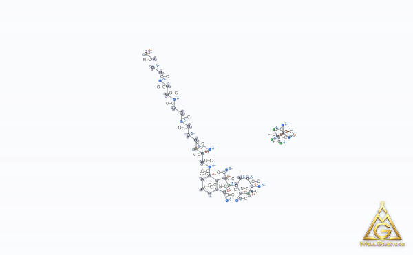 Thalidomide-O-amido-C3-PEG3-C1-NH2 (CAS 1799711-29-7) – structure 2D, MolGod Viewer