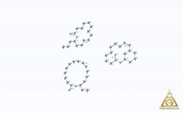 Endo-beta-1,4-mannanase (CAS 37288-54-3) – structure 2D, MolGod Viewer