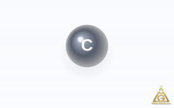 Graphite (CAS 7782-42-5) – 2D structure, MolGod Viewer